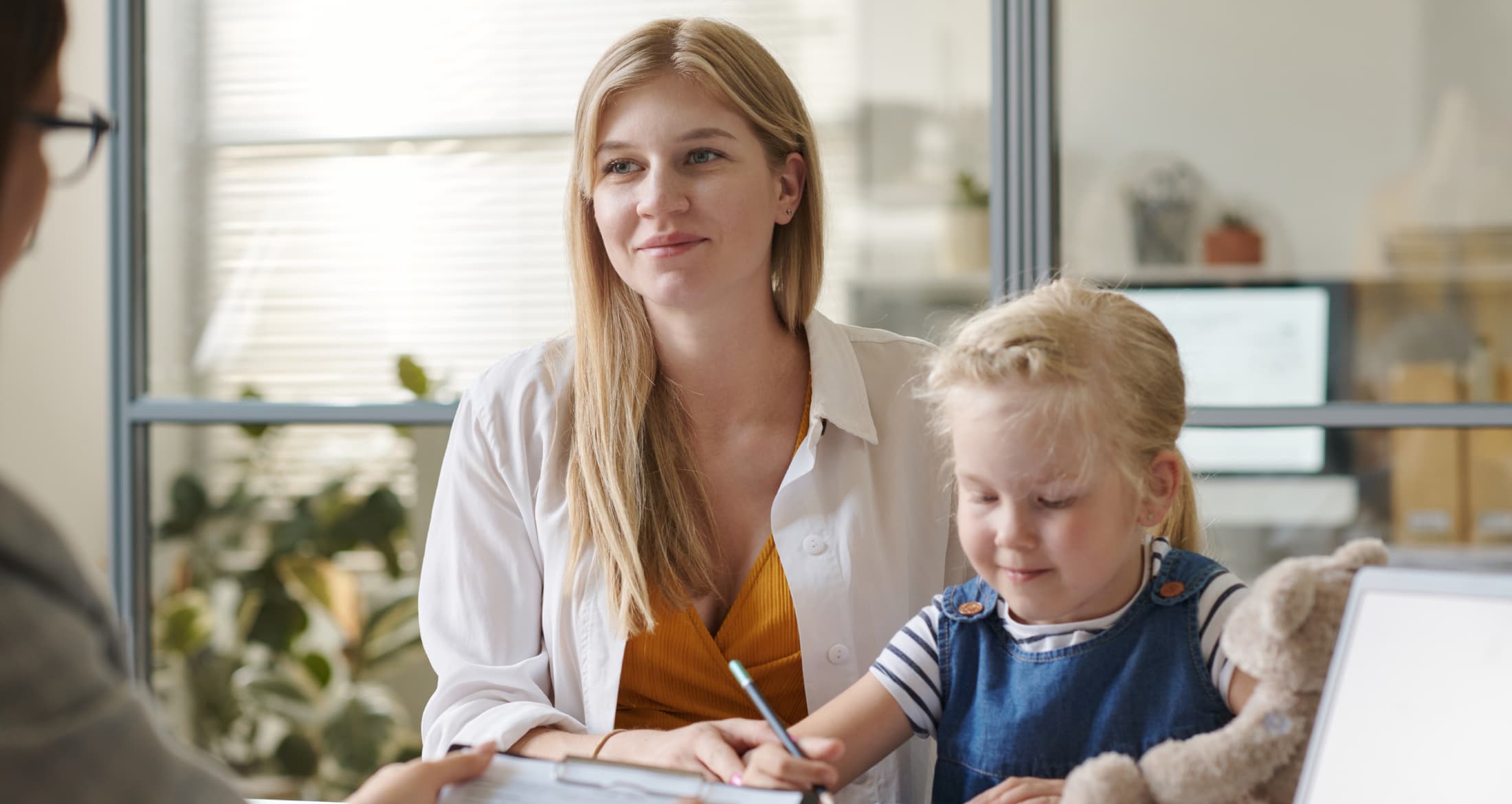 social services family case management mother and child